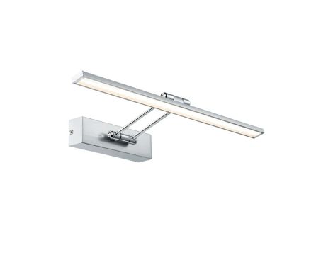 Oprawa ścienna BEAM LED 8W 580lm 450mm 2700K  230V nikiel / szczotkowany / chrom