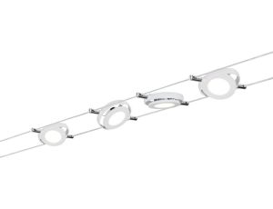 RoundMac LED system linkowy DC 4x4W Biały Mat 230V/12V DC 36VA Metal