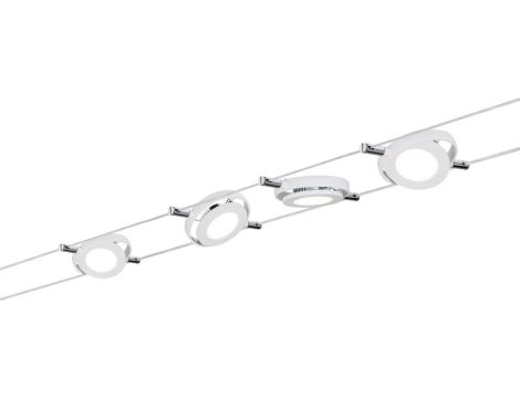 RoundMac LED system linkowy DC 4x4W Biały Mat 230V/12V DC 36VA Metal