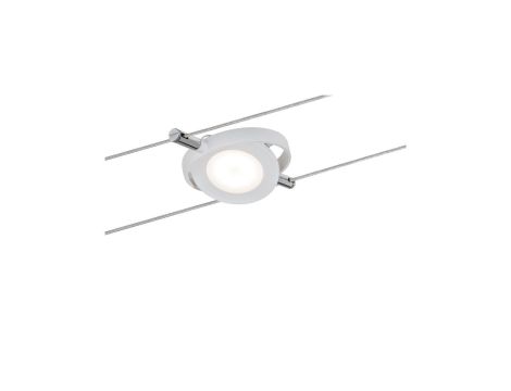 RoundMac DC LED Spotlight 1x4W Biały Mat 12V DC plastik
