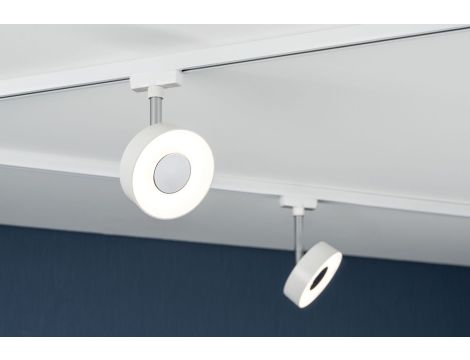 Reflektor na szynoprzewód URail CIRCLE LED DIM 5W 220lm 2700K 230V biały matowy / metal - 2