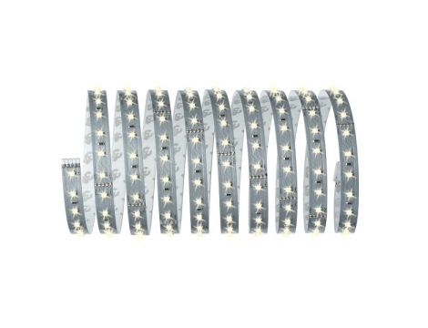 Taśma MaxLED 500 zestaw 3m ciepły biały / tworzywo sztuczne 20W 230/24V 36VA srebrny / tworzywo sztuczne