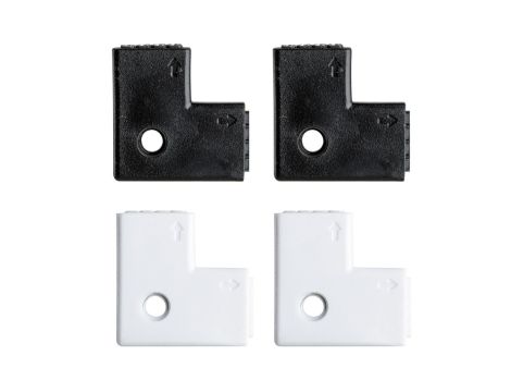 YourLED Łącznik kątowy 90st. 4 szt. Biały plastik