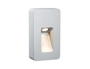 Slot LED IP44 oprawa ścienna 2.4W 230V 93mm Mat/aluminum