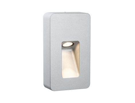 Slot LED IP44 oprawa ścienna 2.4W 230V 93mm Mat/aluminum