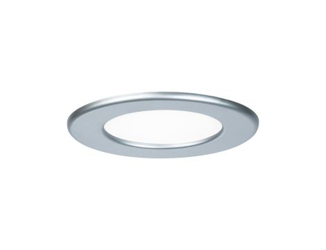 Panel okrągły LED 1x6W 4000K 230V 115mm Chrom Mat/Tworzywo sztuczne