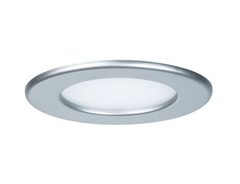 Panel okrągły LED 1x6W 4000K 230V 115mm Chrom Mat/Tworzywo sztuczne - 2