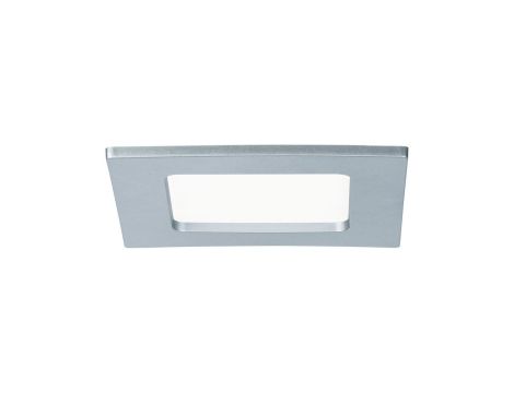 Panel kwadratowy LED 1x6W 4000K 230V 115x115mm Chrom Mat/Tworzywo sztuczne