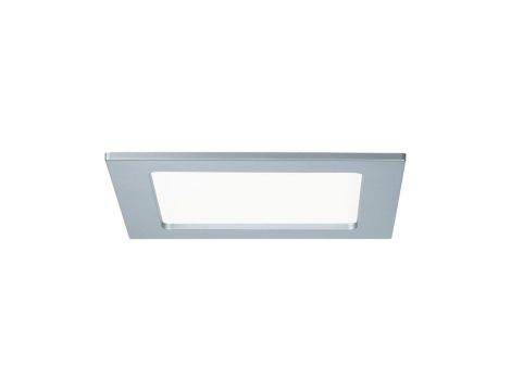 Panel kwadratowy LED 1x12W 4000K 230V 165x165mm Chrom Mat/Tworzywo sztuczne