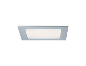 Panel kwadratowy LED 1x12W 2700K 230V 165x165mm Chrom Mat/Tworzywo sztuczne