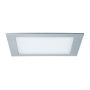 Panel kwadratowy LED 1x18W 4000K 230V 220x220mm Chrom Mat/Tworzywo sztuczne - 3