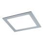 Panel kwadratowy LED 1x18W 4000K 230V 220x220mm Chrom Mat/Tworzywo sztuczne - 4