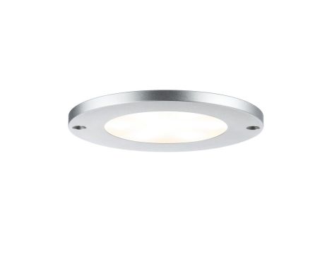 Oprawa meblowa podszafkowa LEAF LED 3x4W 15VA 80mm okrągła 230/12V aluminium szczotkowane / aluminium