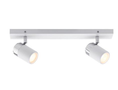 Oprawa ścienno sufitowa ZYLI GU10 max. 2x10W IP44 230V biały / chrom /metal - 2