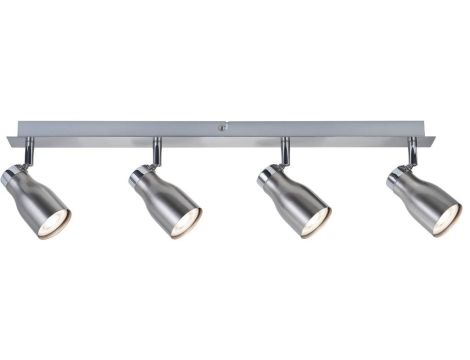 Oprawa ścienno-sufitowa MELI GU10 max. 4x10W 230V nikiel mat / metal - 2