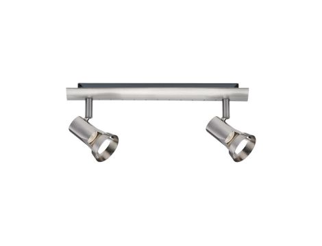 Oprawa ścienno-sufitowa TEJA GU10 max. 2x10W 230V nikiel satynowany /metal