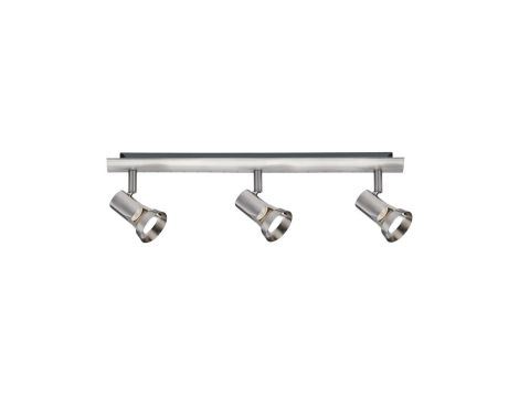 Oprawa ścienno-sufitowa TEJA GU10 max. 3x10W 230V nikiel satynowany /metal