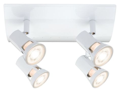 Oprawa ścienno-sufitowa TEJA GU10 max. 4x10W 230V biały / metal - 2