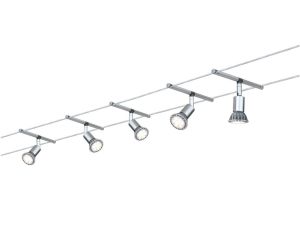 System linkowy Spice Salt max. 5x10W GU5,3 Chrom Matowy 230/12V 80VA Metal - image 2