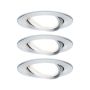 Zestaw Premium Coin Slim ściemniany LED 3x6,8W 2700K 230V 51mm Aluminium - 2