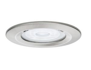Oprawa do wbudowania NOVA COIN LED DIM stała GU10 max.35W 78mm 230V szczotkowane żelazo - image 2