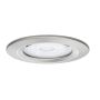 Oprawa do wbudowania NOVA COIN LED DIM stała GU10 max.35W 78mm 230V szczotkowane żelazo - 3