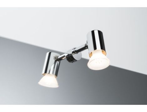 Oprawa ścienna MINTAKA nad lustro GU10 max.1x20W IP20 230V chrom / metal - 4