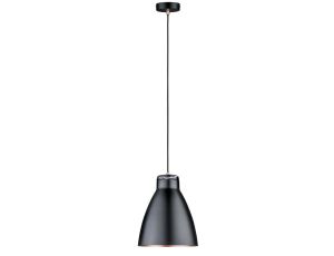 Lampa wisząca Neordic Roald max.1x20W E27 230V czarny mat / miedź mat / metal / marmur