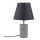 Lampa stołowa Neordic Tem max. 1x20W E27 230V szary / miedziany tkanina / beton / metal