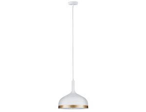 Lampa wisząca Neordic Embla max. 1x20W E27 230V biały / złoty / metal  