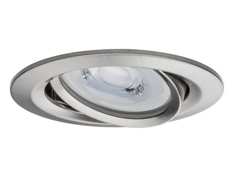 Premium Zestaw Oprawa wbudowana Coin ściemniany LED 3x6,8W 230V Żelazo Szczotkowane/Aluminium - 2