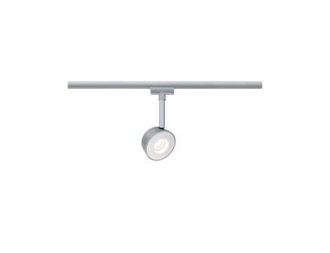 URail System Spot Pellet 1x4W Chrom Mat/Biały 230V