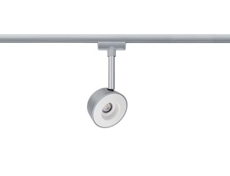 URail System Spot Pellet 1x4W Chrom Mat/Biały 230V - 2