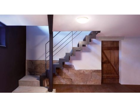 Plafoniera LED STEINEL RS 16 LED 9,5W 840lm 3000K IP44 z czujnikiem ruchu i zmierzchu HF 230V biały / szkło - 2