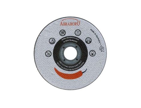 Tarcza korundowa 125 x 2.5 ABRABORO metal