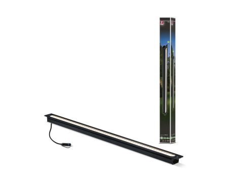 Wallwasher Plug & Shine wbudowana 8W 3000K IP67 24V nabudowana antracyt / aluminium - 7