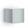 Lampa elewacyjna z czujnikiem ruchu i zmierzchu Steinel L 840 SC LED iHF Bluetooth Mesh Connect 9,1W 3000K 319lm IP44 IK03 230V srebrna / tworzywo sztuczne