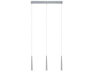 Lampa wisząca GUTTA LED DIM 3x7W 3x520lm 2700K 230V aluminium szczotkowane / metal