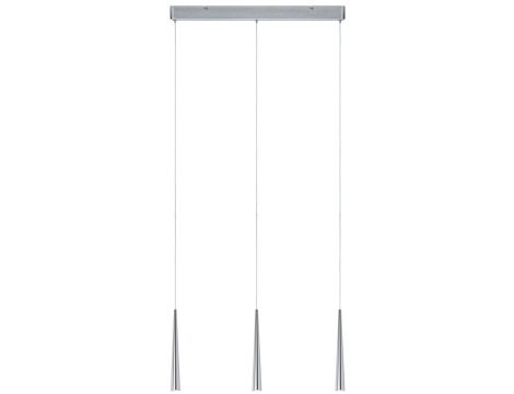 Lampa wisząca GUTTA LED DIM 3x7W 3x520lm 2700K 230V aluminium szczotkowane / metal