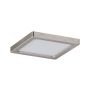 Plafoniera AREO LED 5W 390lm 3000K 80x80mm 230V satynowy nikiel / tworzywo sztuczne - 3