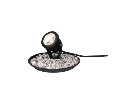 Oprawa ogrodowa Plug & Shine do oczka wodnego 2.8W 3000K IP68 24V czarny / aluminium - 3