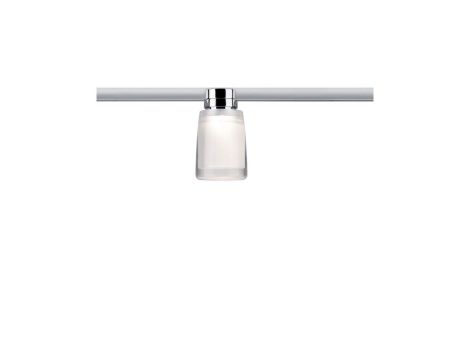 URail Ceiling Safira 1x5,2W Chrom/Satyna 230V Metal/Akryl