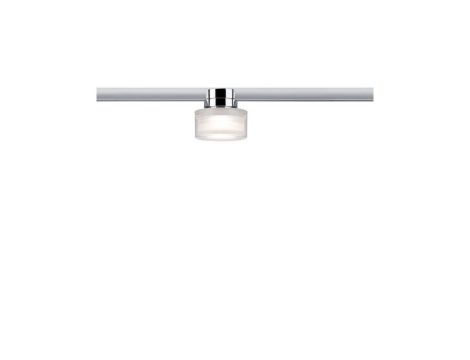 URail Ceiling Topa Dot 1x5,2W Chrom/Satyna 230V Metal/Akryl