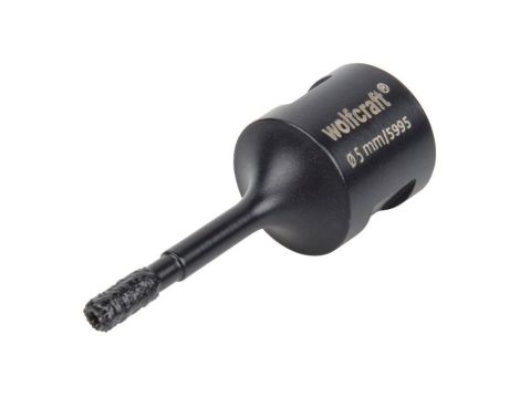 Otwornica diamentowa do płytek 5 mm Wolfcraft Ceramic/M14, super szybka