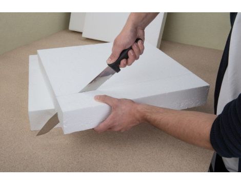 Nóż do materialów izolacyjnych Wolfcraft, ostrze 305 mm - 3