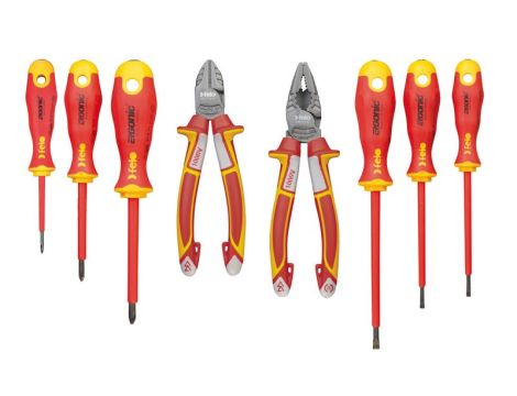Zestaw FELO Ergonic VDE + szczypce 8 cz. - 2