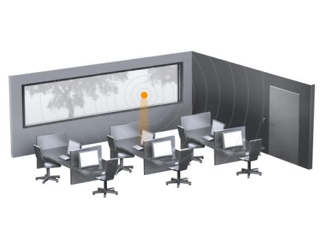 Czujnik natężenia oświetlenia Steinel Light Sensor Dual KNX V3 podtynkowy IP20 kwadrat biały - 2