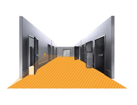 Czujnik obecności i zmierzchu Steinel IR 180 KNX V3.1  podtynkowy IP20 kwadrat biały - 3