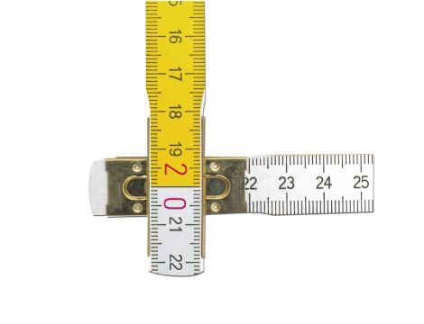 Miara składana 3m STABILA 617/11 buk, biało-żółta, sekcji 15 - 2