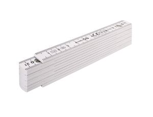 Miara składana 1m STABILA 1104 plastik, biała